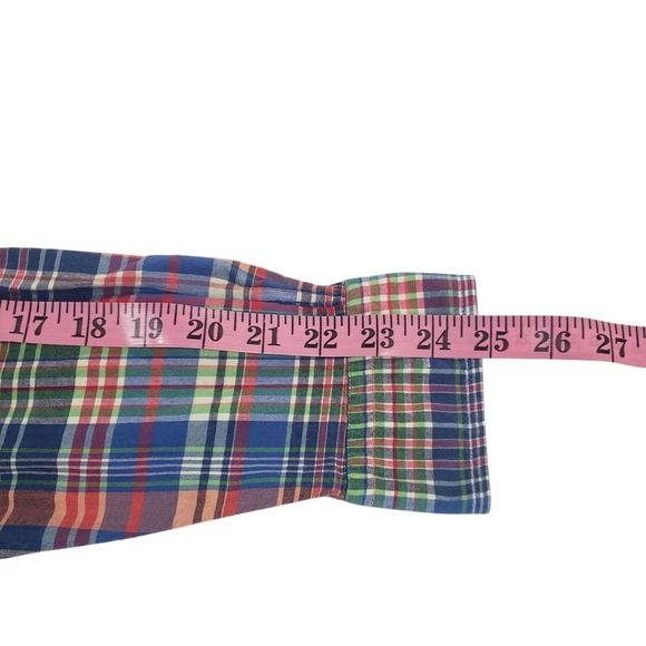 Brooks Brothers Long Sleeve Button Up Shirt Mens Multicolor L Plaid Classic City - Picture 8 of 9